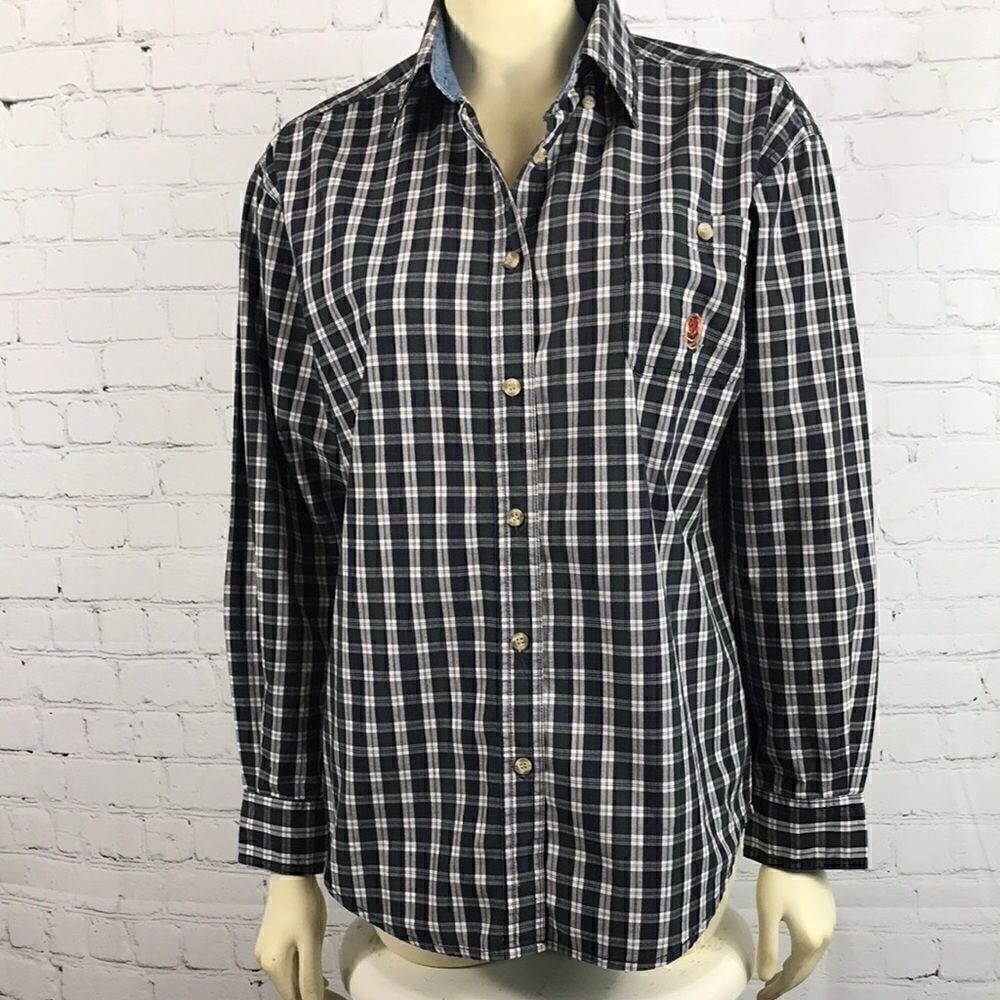 Wrangler Twenty Plaid BD size M no tags